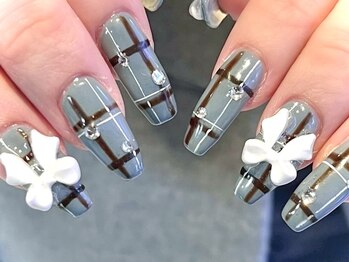 ネオリーブドレスネイルアンドアイラッシュ(Neolive dress nail&eyelash)/＊持ち込みデザイン＊¥8000から