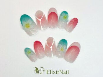 エリクサーネイル 池袋(Elixir Nail)/定額c やり放題/クーポン使用