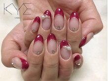 キーバイマグ(KYE by Mag)/タイダイ柄フレンチ