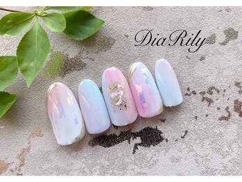 ディアリリー(Dia Rily)/カラフル　ニュアンスネイル