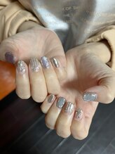 ネイルズビューティー(Nails Beauty)/マグネット×うにょうにょネイル