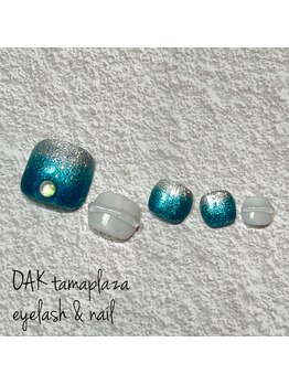 オーク アイラッシュアンドネイル たまプラーザ(OAK)/【Foot】定額コース