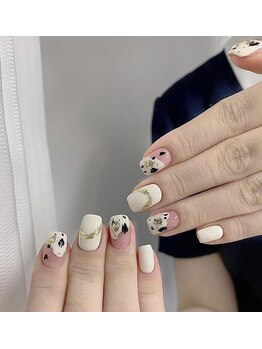 ハロ(Halo)/秋ネイル