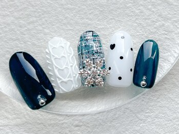 ヴィオラ(VIOLA)/ニットネイル/ツイード