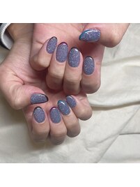 スキニーフレンチネイル