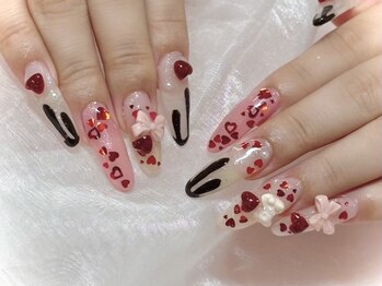 ネオリーブドレスネイルアンドアイラッシュ(Neolive dress nail&eyelash)/＊持ち込みデザイン＊¥8000から