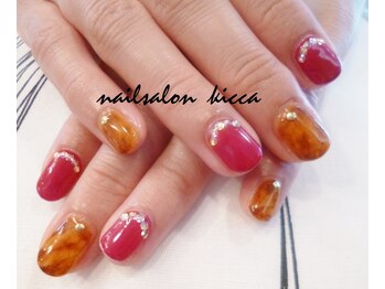 キッカ(kicca)/べっ甲ネイル　