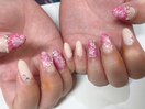 お花ネイル