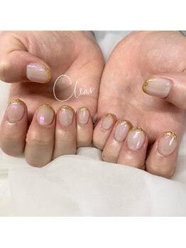 クリア(Clear)/オーロラミラーフレンチ