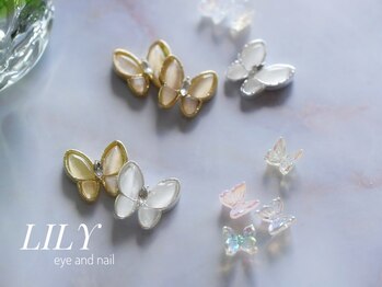 リリー(LILY)/蝶々パーツ入荷しました☆