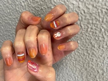 ニコルネイル(nicole nail)/paragel / pukkuri nail .