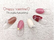 ティーエヌ 大阪福島店/Valentine　Design　【Cコース】