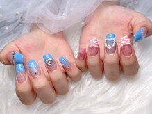 ラッキーネイル(lucky nail)/チップ持ち込みデザイン