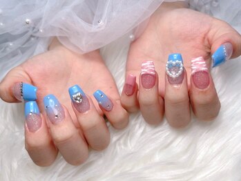 ラッキーネイル(lucky nail)/チップ持ち込みデザイン