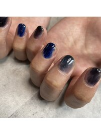 メンズ塗りかけネイル