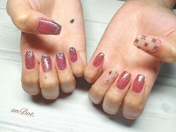 ギャリッター×手描きアート