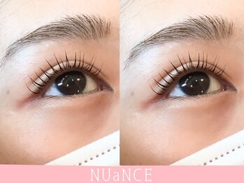 ニュアンス(nuance)の写真/丁寧な施術で抜群のキープ力！モチの良さ・仕上がりの美しさに自信あり♪なりたい目元に合わせて提案☆