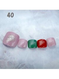 フットネイル：No.40