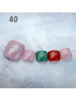 はあとねいる 大和店/フットネイル：No.40