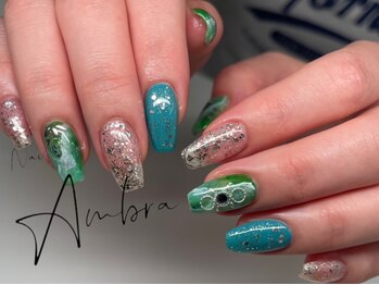 ネイルアンブラ 天王寺店(Nail Ambra)の写真/OLさん,主婦さんのための大人可愛いデザイン多数ご用意♪毎回同価格で通える◎【トレンドコース¥6700】