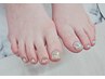【フットジェル】キラキラ♪グリッターネイル　6500円