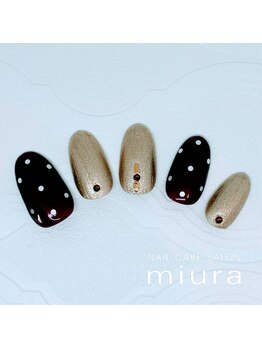 ネイルケアサロン ミウラ 井の頭通り店(miura)/2月定額アート