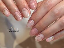 リワーズネイル 千歳船橋店(ReWARDs nail)/バレンタインネイル