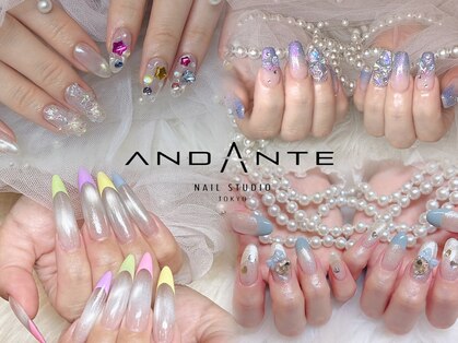 アンダンテ ネイル スタジオ トウキョウ(ANDANTE NAIL STUDIO TOKYO)の写真