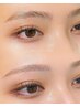 【ふんわり薄眉】眉毛WAXケア+間引き 5週間以内¥4500 / 5週間以降¥5000