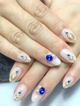 キュア(Cure)/シアーネイル×パーツアート