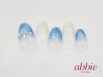 ネイルサロン アビー グランデュオ蒲田店(abbie)/ラメマググラデ¥9,218