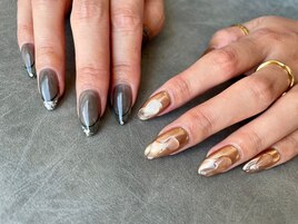 ニュアンス　フレンチ　ミラー