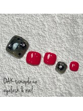 オーク アイラッシュアンドネイル たまプラーザ(OAK)/【Foot】定額コース