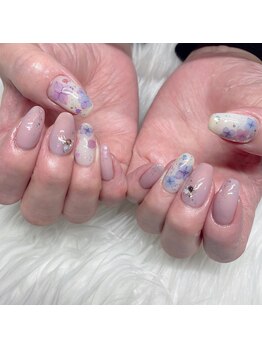 フェリーチェ(Felice)/紫陽花ネイル♪