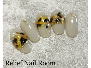 リリーフネイルルーム(RELiEF NAiL ROOM)/レオパードデザイン