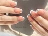 【hand】宝石みたいな☆キラキラガラスフレンチ¥7,700