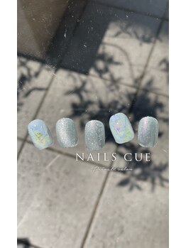 ネイルズキュー(NAILS CUE)/シンプルニュアンスデザイン