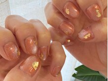 モルネイル(MORU nail)/オレンジマグネットネイル .