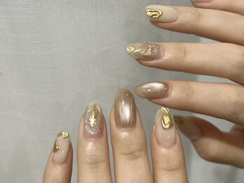 クレセント 心斎橋店(Crescent)/ゴールドニュアンス/kanna