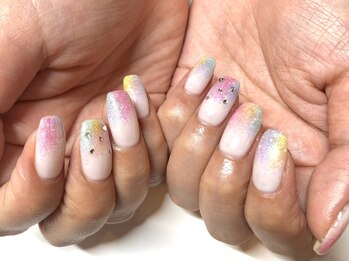 ベラ(E bella)/レインボーネイル☆