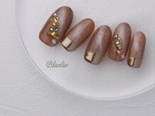 ネイルサロン ブランロール 白金店(Nail Salon Blanl'or)/逆フレンチマグネットネイル