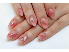 ミラーラインニュアンスネイル