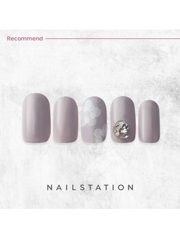 ネイルステーション ルミネ立川店(NAIL STATION)/フラワーネイル／パラジェル