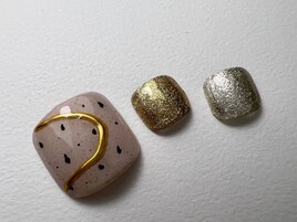 デザインフットネイル　6490円