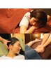 【トータルケア】ドライヘッドスパ30分＋ボディケア30分＋足つぼ30分 9000円