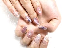 ひまりネイル(ひまりnail)/マグネットニュアンスネイル