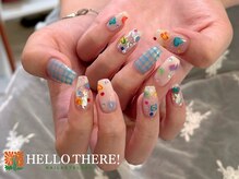 ハローゼア(HELLO THERE!)/落書きアート♪