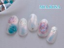季節限定☆花火ネイル
