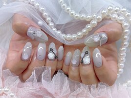 バラ ピアス ロザリーコア