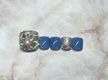 ミクス バイ キングジム(Mxx by KingGYM)/フット/埋め尽くしネイル¥10000